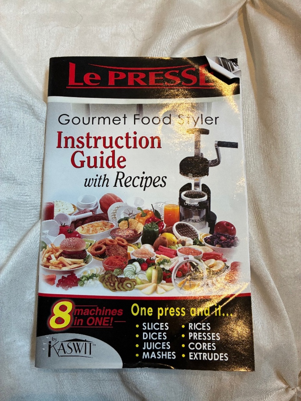 New in Box Le Presse Gourmet 8 in 1 Food Styler